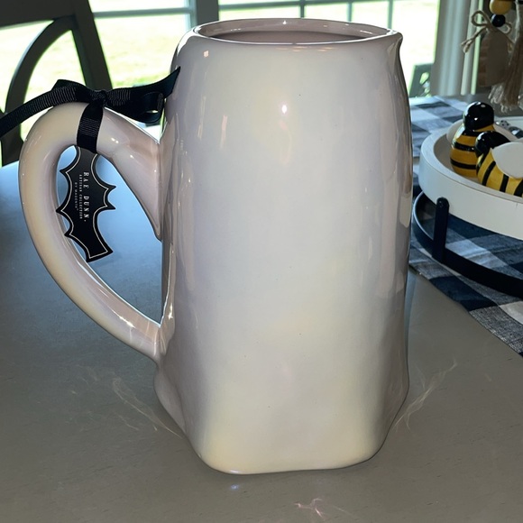 Rae Dunn White Ghost Pitcher - Picture 3 of 5
